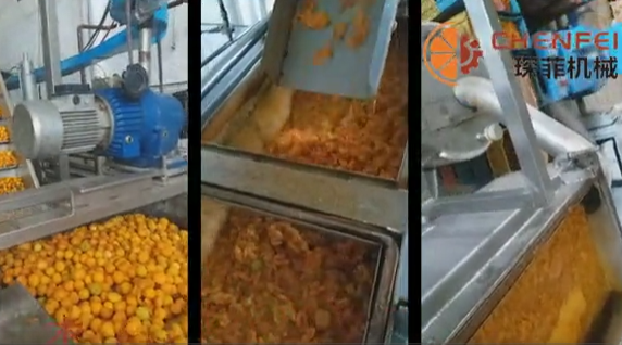<b>杏(核類水果)醬生産線</b>